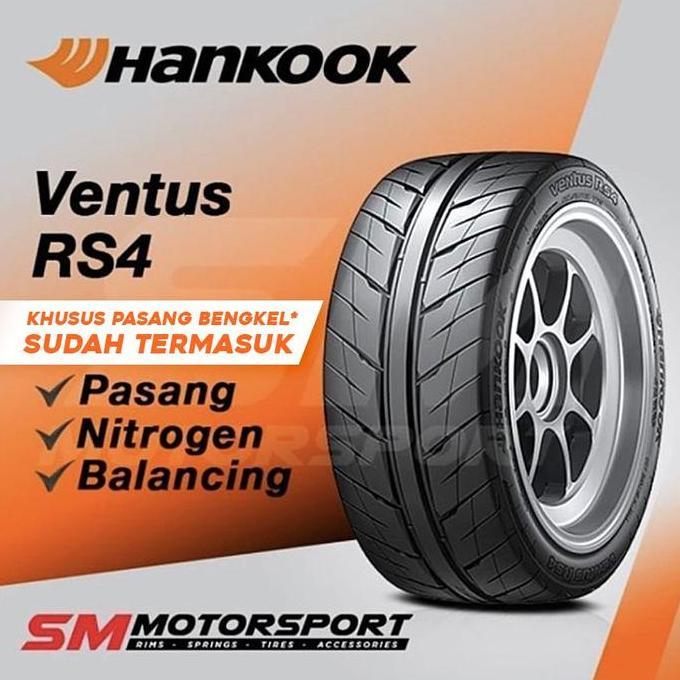 Bnr Ban Mobil Semi Slick Hankook Ventus Rs4 Rs-4 265 35 R18 18