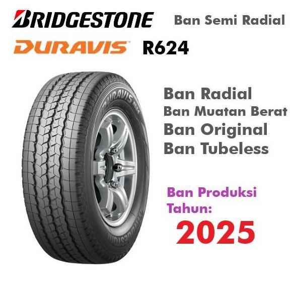 Bnr Bridgestone Duravis R624 175 R13 Ban Ring 13 Radial Tubeless Bisa Buat Muatan Berat Mobil Suzuki