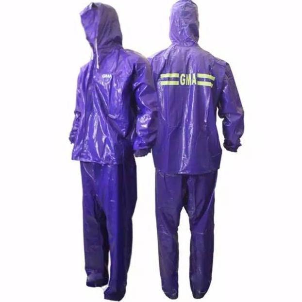 Jas Hujan GMA Pvc karet rubber / jas hujan legendaris / Jas hujan dewasa Terlaris Jas Hujan Karet Ja