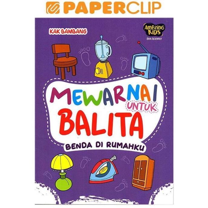Mewarnai Untuk Balita Benda Di Rumahku