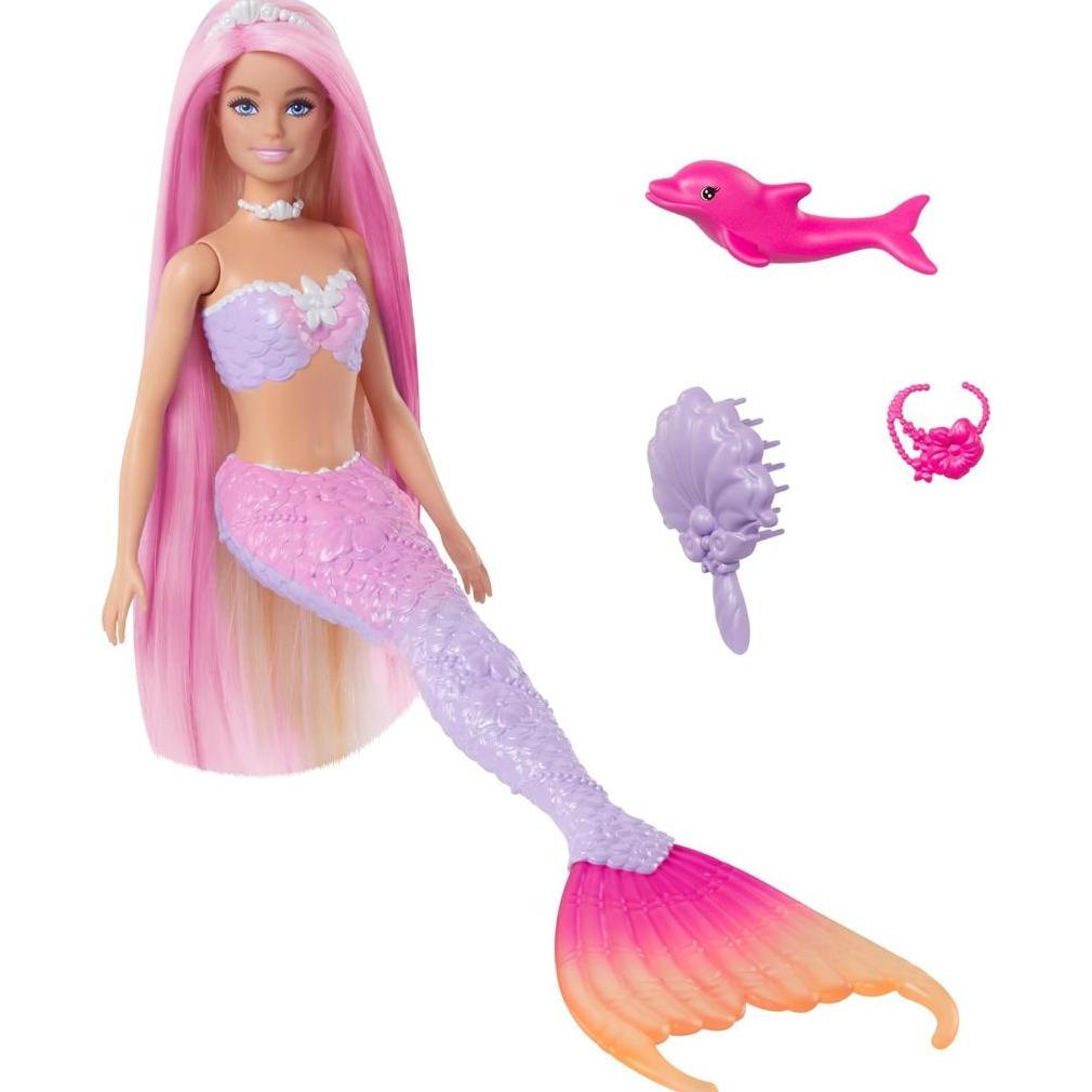 BARBIE MERMAID FAIRYTALE SET BONEKA LENGKAP ANAK PEREMPUAN READY