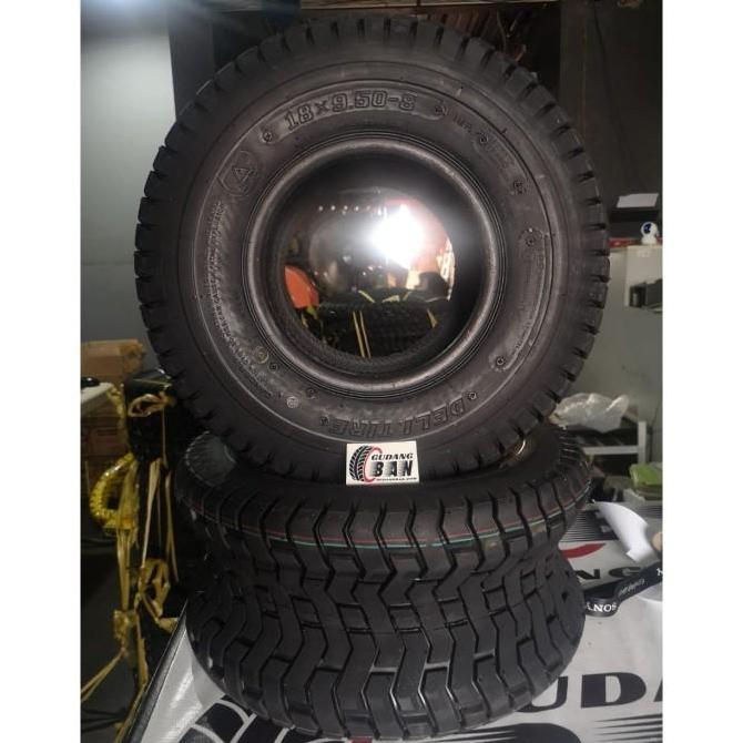 Ban ATV Ring 8 Tapak Aspal Ukuran 18 x 9.50-8 Tubeless
