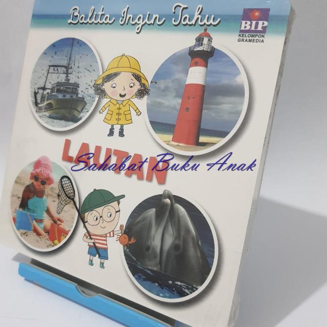 Buku Cerita Bacaan Anak Balita Ingin Tahu Lautan Boardbook