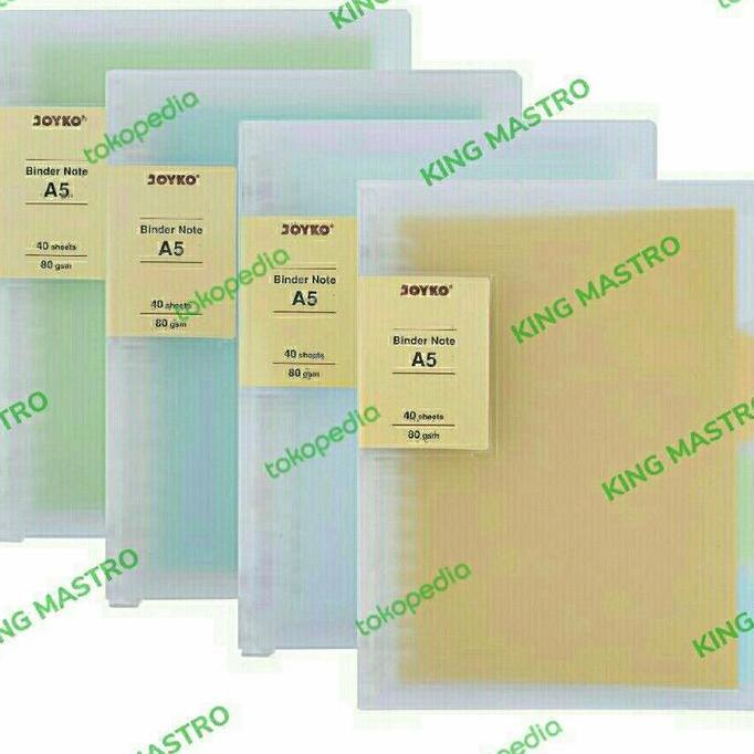 Joyko Binder Note Transparent