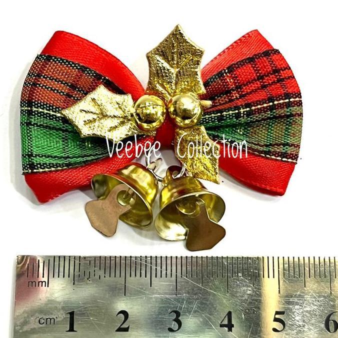 ] Pita Hias Hampers Natal +lonceng bunyi/ Ribbon/ Hiasan hampers natal