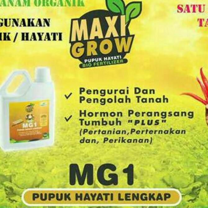 Pupuk cair hayati maxigrow MG1, maxigrow MG1