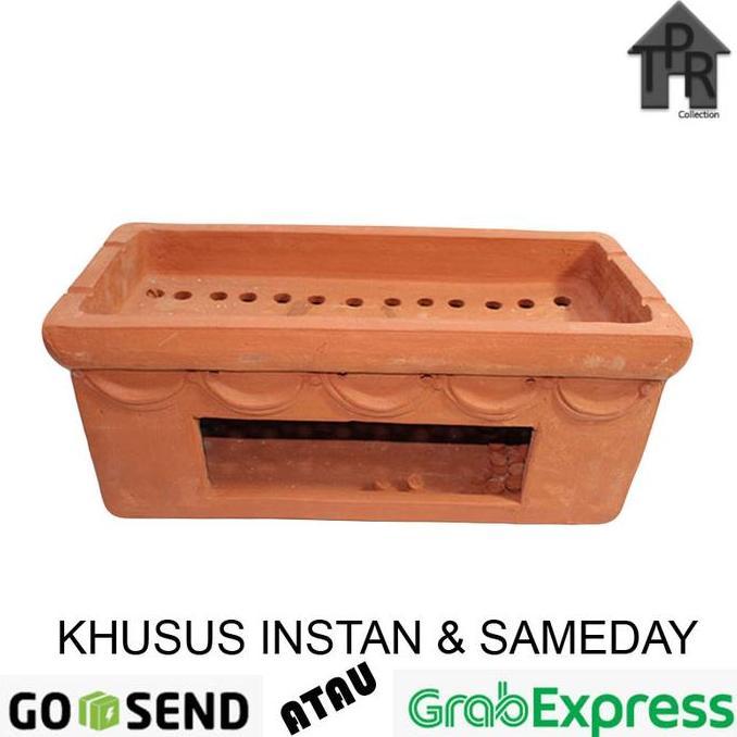 Terakota - Anglo Tanah Liat Bakaran Sate Jumbo (L) YAN