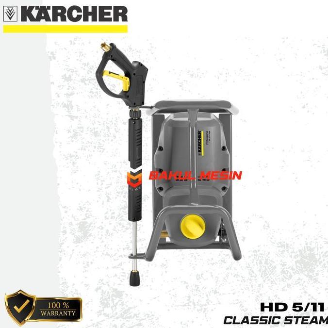 KARCHER HD 5/11 CAGE CLASSIC STEAM CUCI MOTOR DAN MOBIL KARCHER HD5/11 ORIGINAL DAN TERPERCAYA