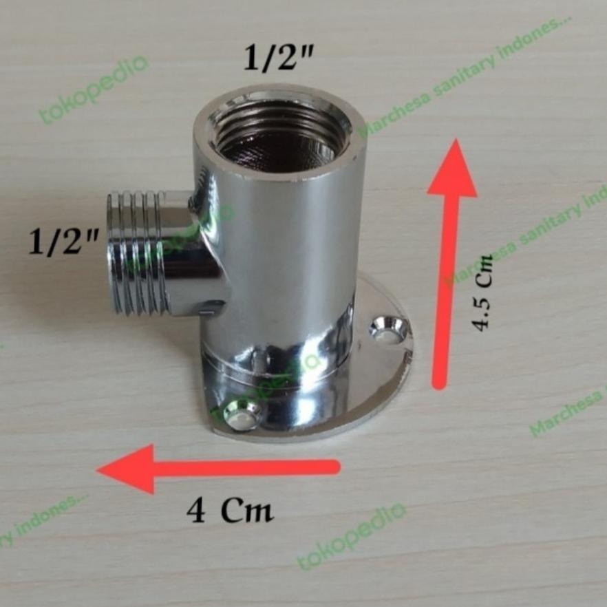 paket shower dinding 10 inchi tanpa bobok dan kran panas dingin Kotak Shower set