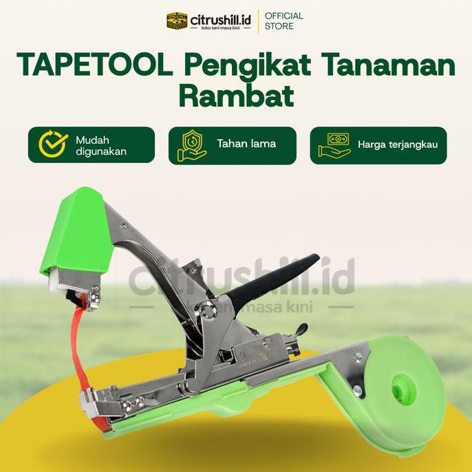 TapeTool Alat Pengikat - Alat Pengikat Lanjaran Tanaman Tape Tool
