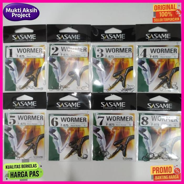 New Mata Kail Pancing Sasame Wormer F-875 Termurah