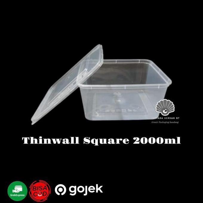 thinwall 2000 SQ / thinwall Square 2000 ml