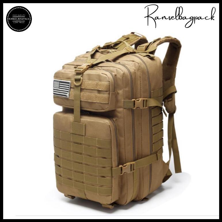 Tas Ransel Backpack Travel Traveling Pakaian Army Jumbo Kerja Kanvas Import Murah Terbaru Pria Cowok