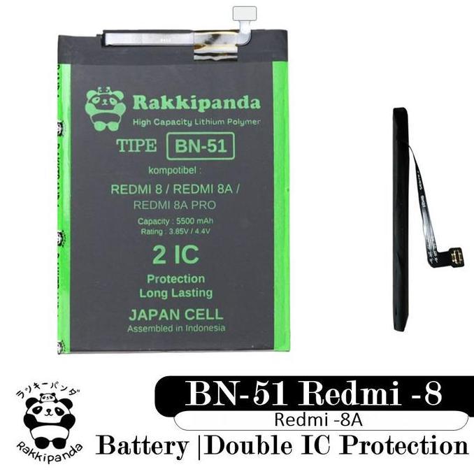 Baterai Redmi 8 Redmi 8A BN51 Double IC Protection
