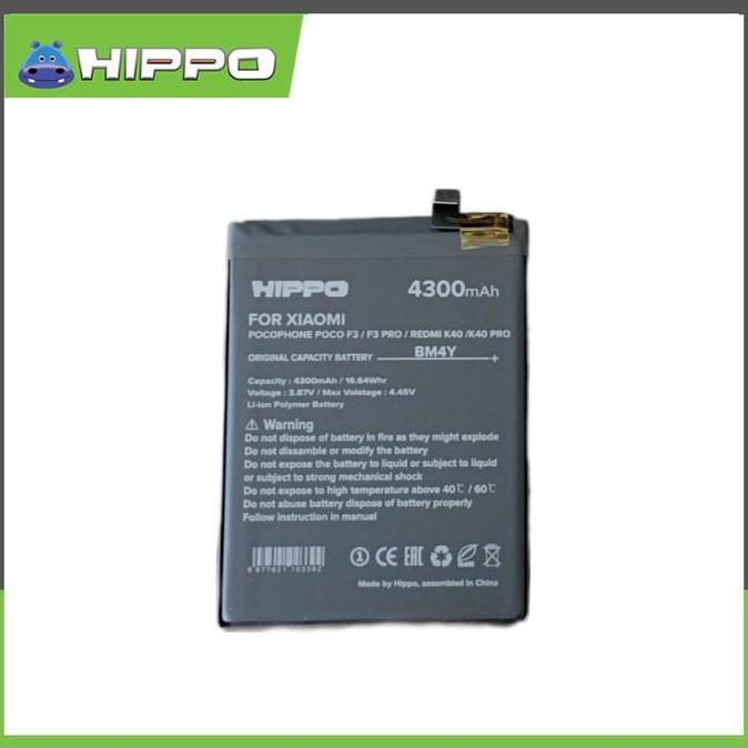 Baterai Hippo Poco F3 / F3 Pro / K40 / K40 Pro Battery BM4Y