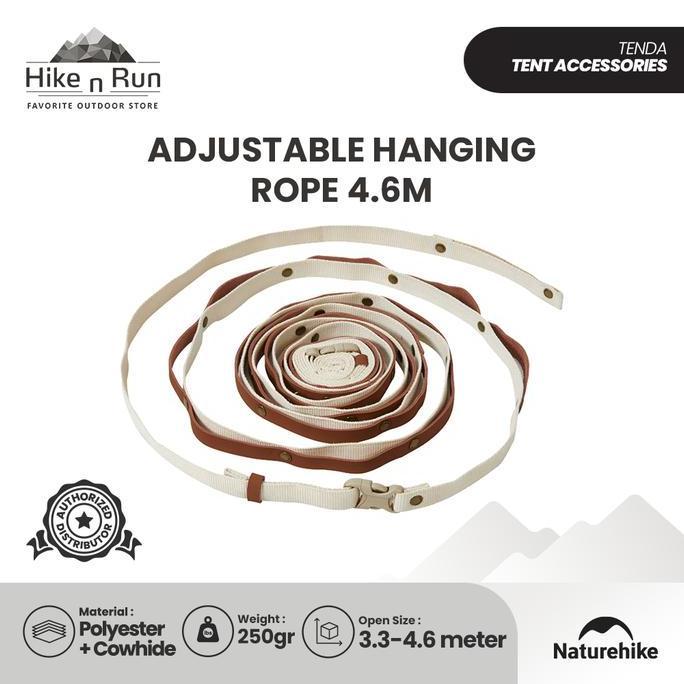Tali Webbing Naturehike Nh22Ps003 Adjustable Hanging Rope 4.6M