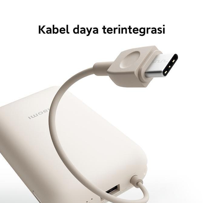 Power Bank 33W (Integrated Cable) 10000mAh