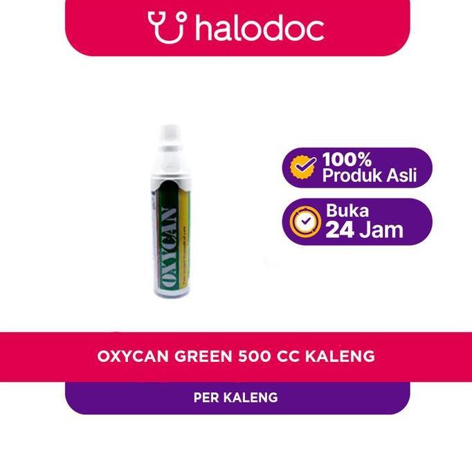 Oxycan Green 500 Cc Kaleng