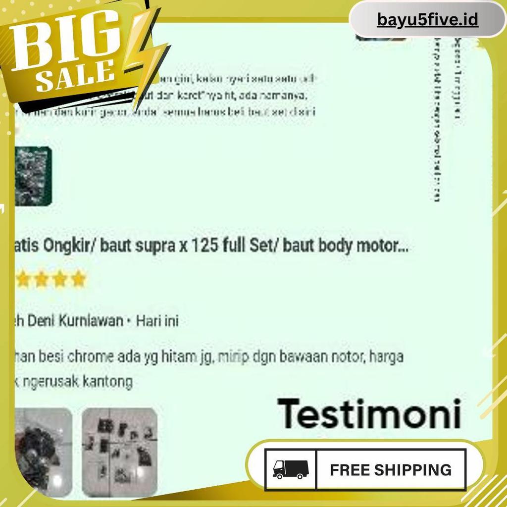 Baut Cvt Beat Karbu Full Set / Baut Cover Cvt Beat Karburator Full Set / Baut Cvt Beat Karbu Fullset