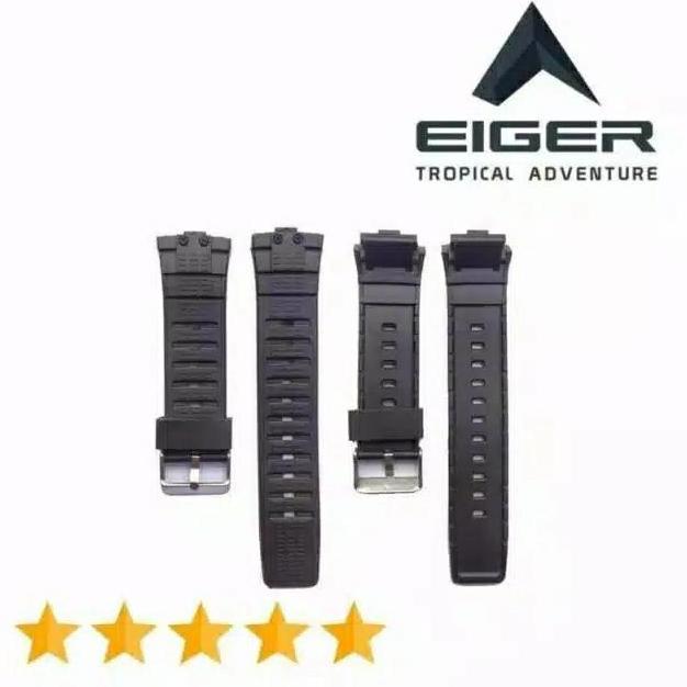DT101 >> TALI JAM TANGAN EIGER DIGI WATCH YP11524-01 RUBBER STRAP JAM YP 11524