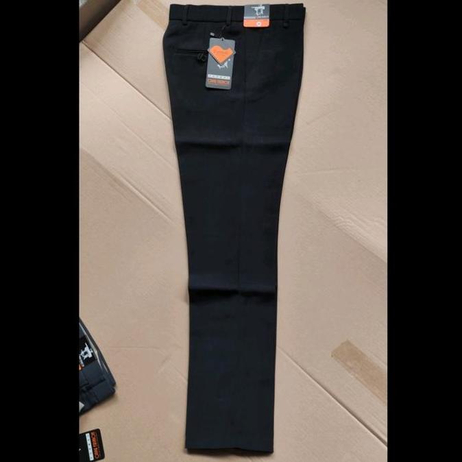 DF369>> Celana Panjang Kantor Formal Kerja Bahan Dasar Slim-fitting Fit Kantong Muda Nyaman Slim Fit