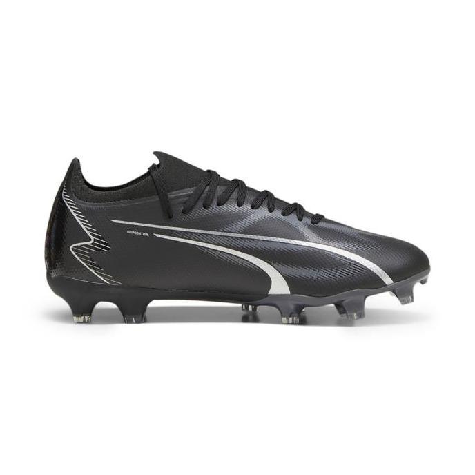 PUMA Sepatu Sepak Bola ULTRA MATCH FG/AG Black-Asphalt