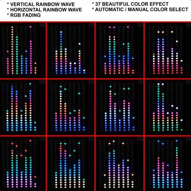 Spectrum Analyzer Modul DMS-307 V3 7 Band Music Analyzer