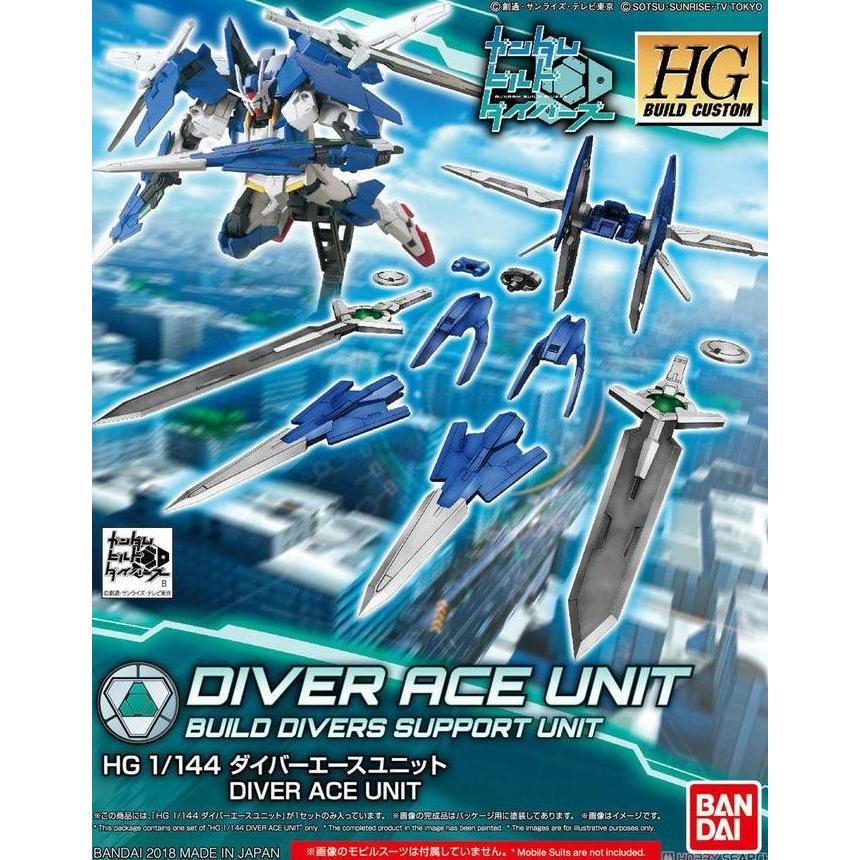 Bandai HG HGBD 1/144 Diver Ace Unit Gundam 00 diver