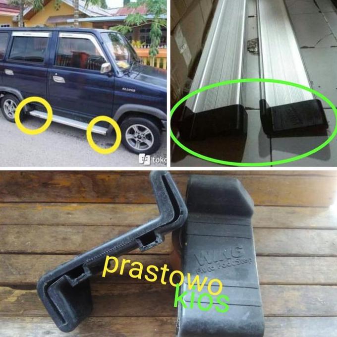 KARET COVER TUTUP FOOTSTEP PIJAKAN SAMPING KIJANG GRAND SUPER ORIGINAL DAN TERPERCAYA