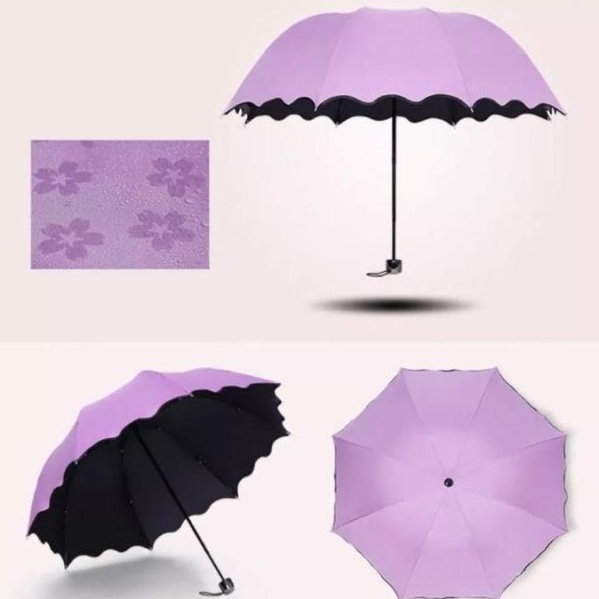 Promo Payung Lipat 3D Bonus Sarung Payung Magic Payung Lipat 3D Payung Lipat Ajaib 3Dimensi Muncul M