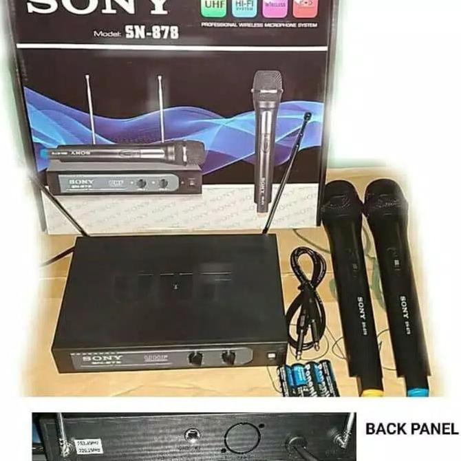 MIC WIRELESS SONY SN878 MICROPHONE Original