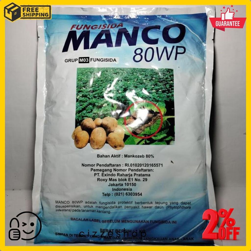 50% Off Fungisida Kontak Dan Sistemik Manco 80Wp 100 Gram Respack Pembasmi Jamur Tanaman Bahan Aktif
