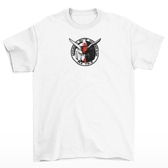 Tomoinc T-Shirt Kaos Pria Gundam - Gundam Emblem