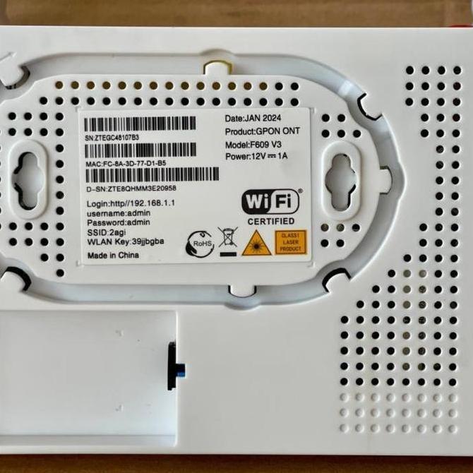 Router Zte F609 V3 F660 V8 Gpon F609 V9 Xpon Support Omci Upc Terlaris|Best Seller Original