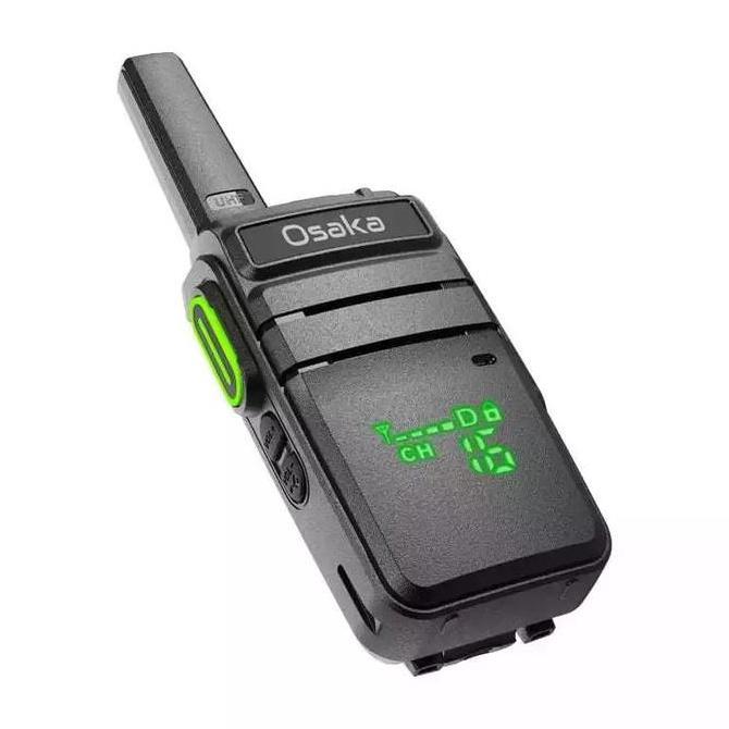 PROMO HT Osaka A1 Premium Bisa Copy Frekuensi Mini Slim UHF Walkie Talkie Osaka A-1 Two Way Radio Ty