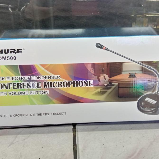 mic meja shure mik podium shure dm 500 Original