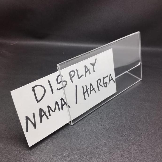 Akrilik Nama / Nama Panitia / Papan Nama Meja Akrilik / Nama Dimeja