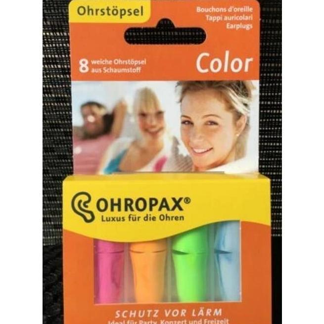 Ohropax Professional Colored Foam Earplugs Ear Plugs Traval Sleeping