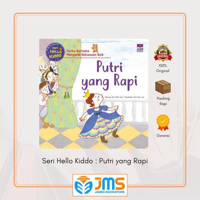 Buku Seri Hello Kiddo Putri Yang Rapi