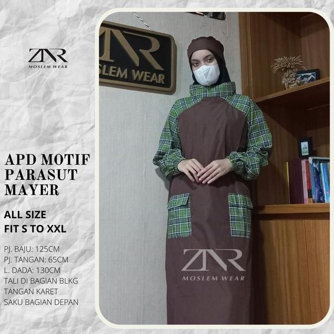 Apd Gown Medis | Apd Motif Waterproof Medis | Baju Jaga Medis Parasut