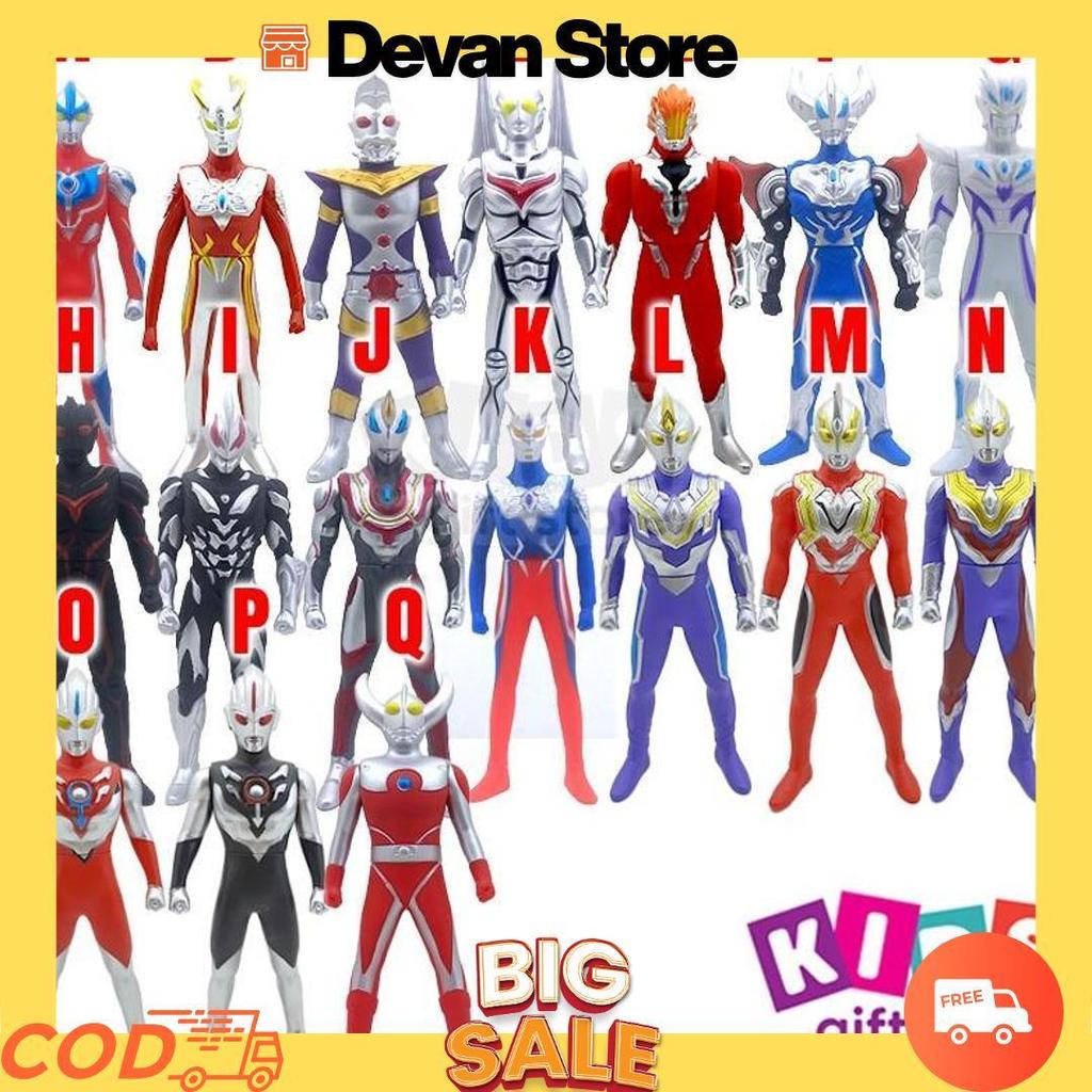 ULTRA SERIES ULTRAMAN ZERO GINGA TAIGA SAGA NOA HIKARI KING  FIGURE - MAINAN FIGUR