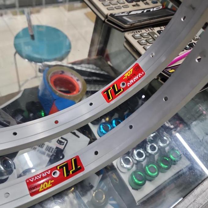 Velg Pelg Rims 16 Murni 306 Hole 20 Alloy Besi Dino Araya