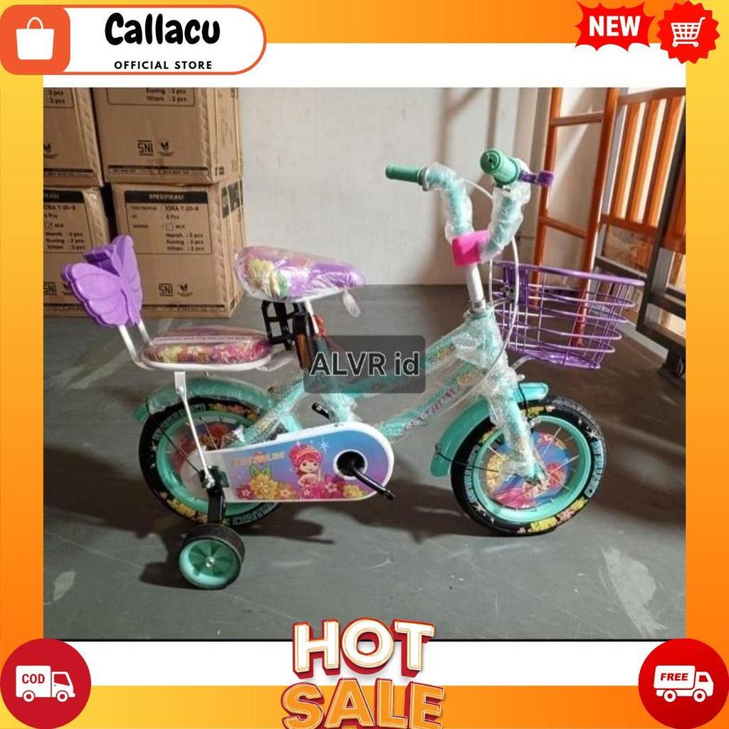 BIBU ID SEPEDA ANAK RODA 4 - SEPEDA MINI 12 INCH EVA MINI BMX / SEPEDA RODA 3 - SEPEDA ANAK PEREMPUA