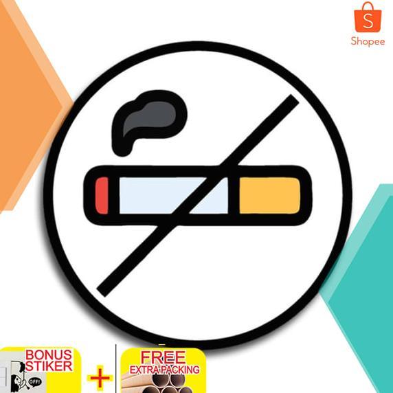 sd-67 ed-76 tanda dilarang merokok logo papan sign no smoking Keren Viral Viral