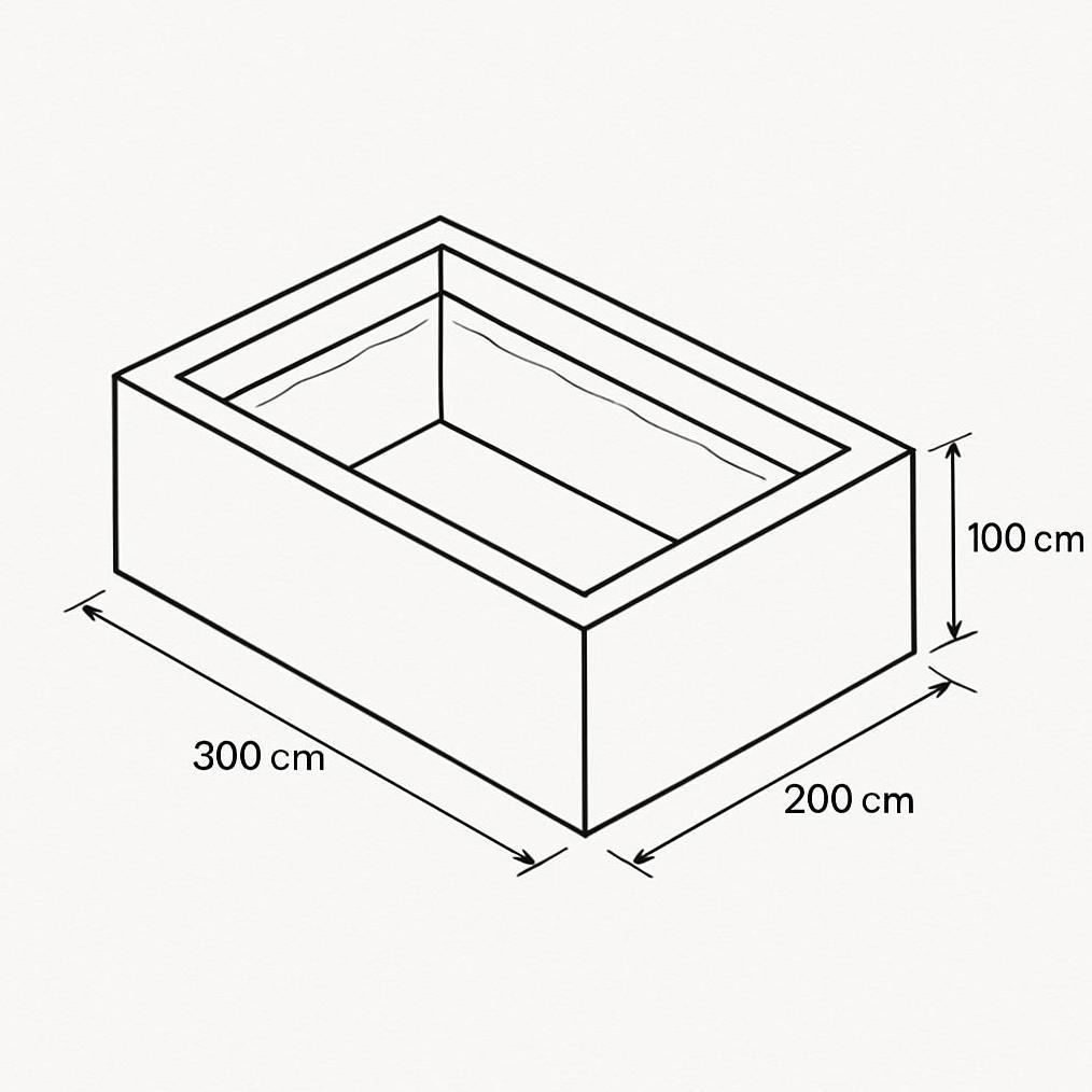 PROMO TERPAL KOLAM, TERPAL IKAN KOTAK 300x200x100 - 200x300x100 - 3x2x1 - 2x3x1 kolam lele budidaya
