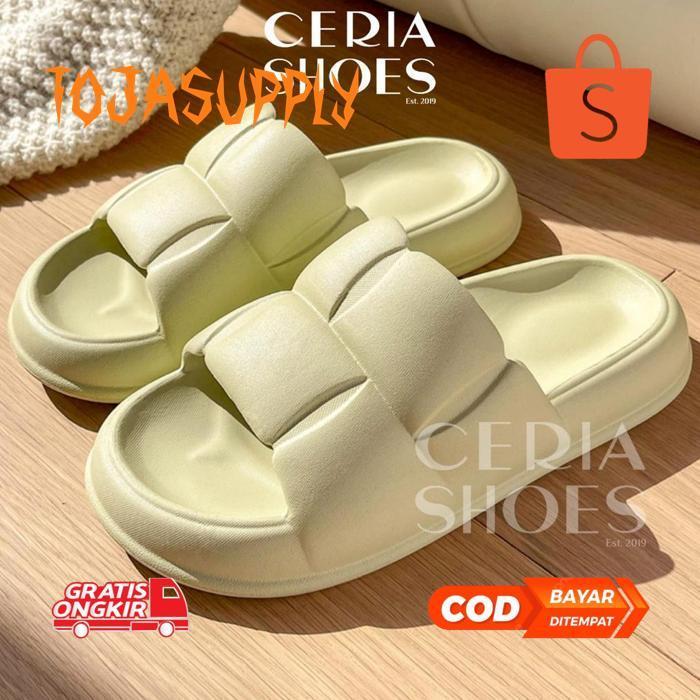 er-23 ZAI-2530 ii-99 SALE MlNlSO Sandal Jelly Korean Import Jelly Soft Slipper Anti Slip Elastic Emp
