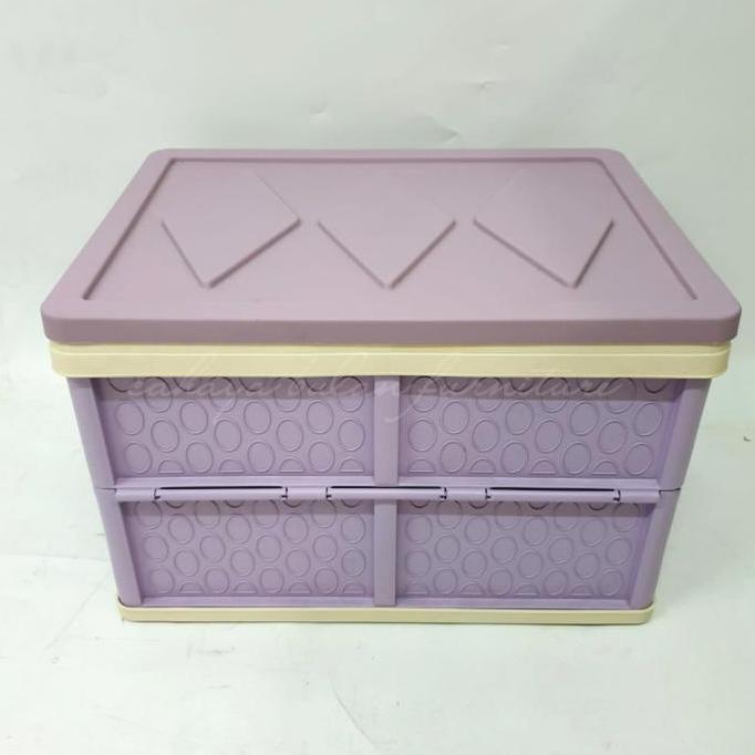 FOLDING BOX CONTAINER SERBAGUNA WITH COVER / KONTAINER LIPAT DGN TUTUP
