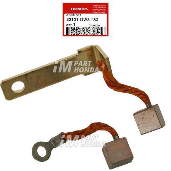 32101-GW3-780 Cool Arang Dinamo Stater Brush Set Blade Revo 110 Karbu Revo AT Matic Beat Scoopy Spac