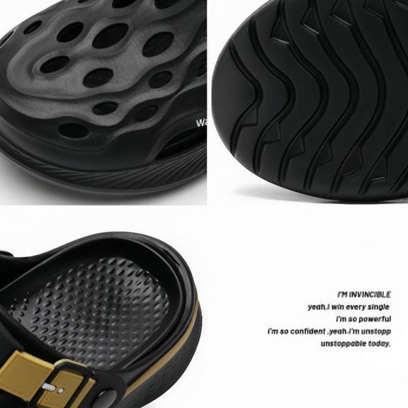 Mph Cross Sandal Pasangan Baru 2025 Sepatu Kepala Besar Sandal Rumah Sol Lembut Anti Selip Anti Bau 