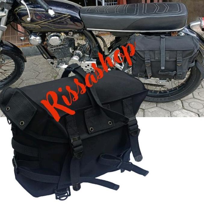 Tas Side Bag Motor Honda CB100 Win WHY